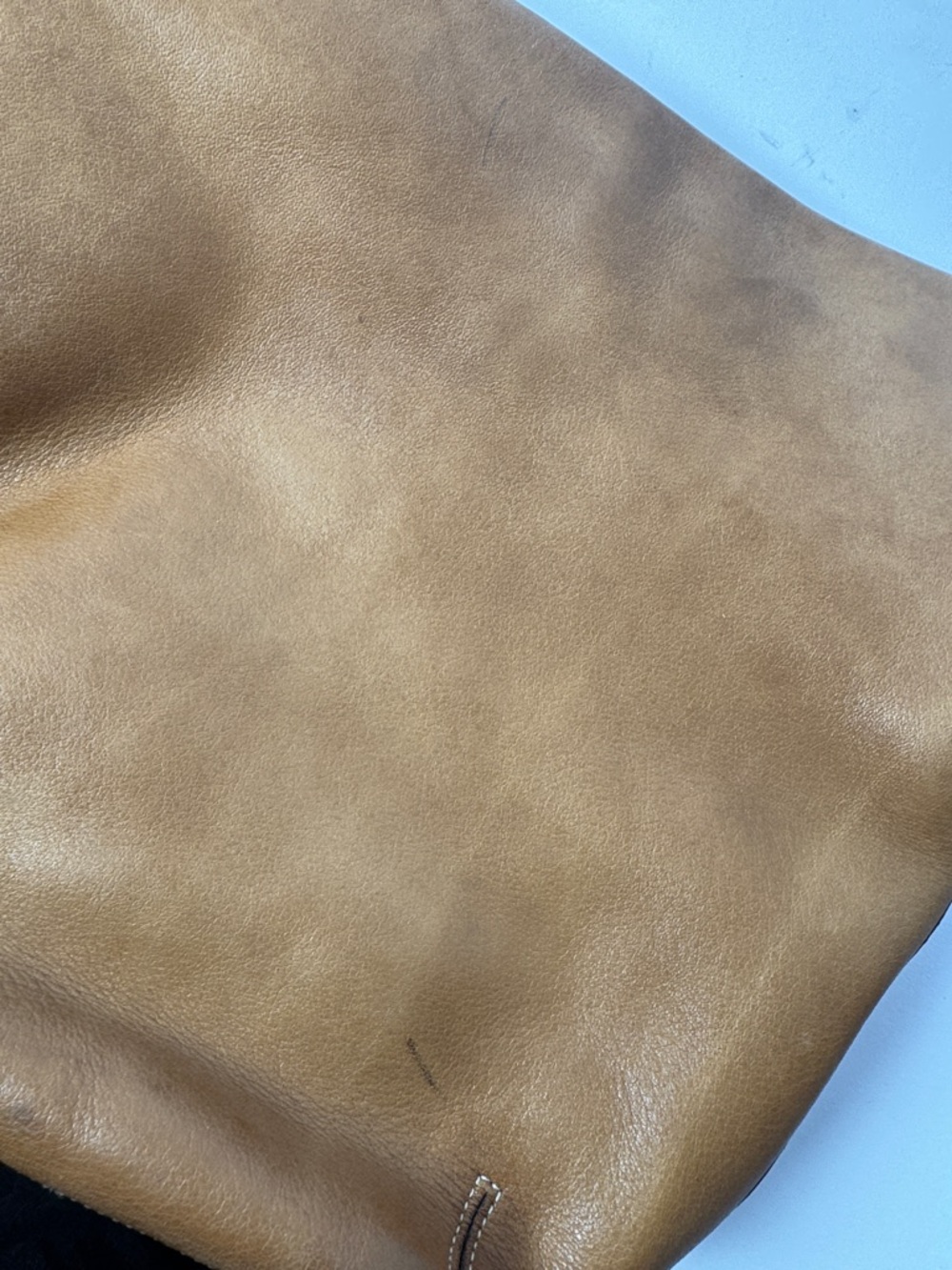 COACH Vintage Y2K 2002 Duffle Sac Bucket Bag Tan Leather Adjustable Shoulder Bag - Picture 16 of 16